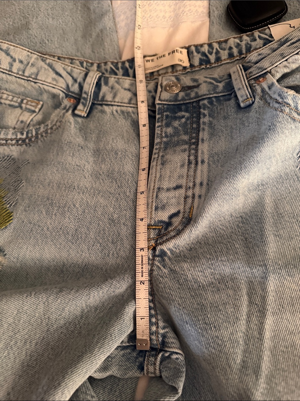 We The Free Tennessee Low-Rise Embroidered Boyfriend Jeans - Picture 10 of 13